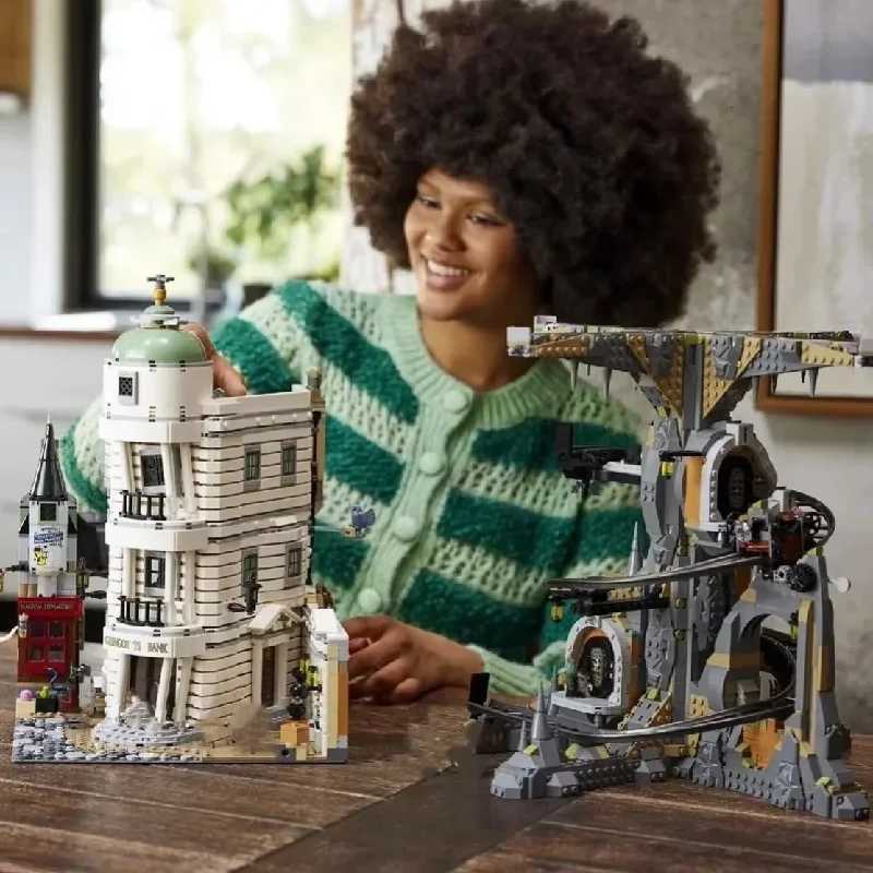 LED Light Kit for 76417 Gringotted Wizarding Bank Collectible Building Block Home Decoration Lights for Children To Gifts Z251018