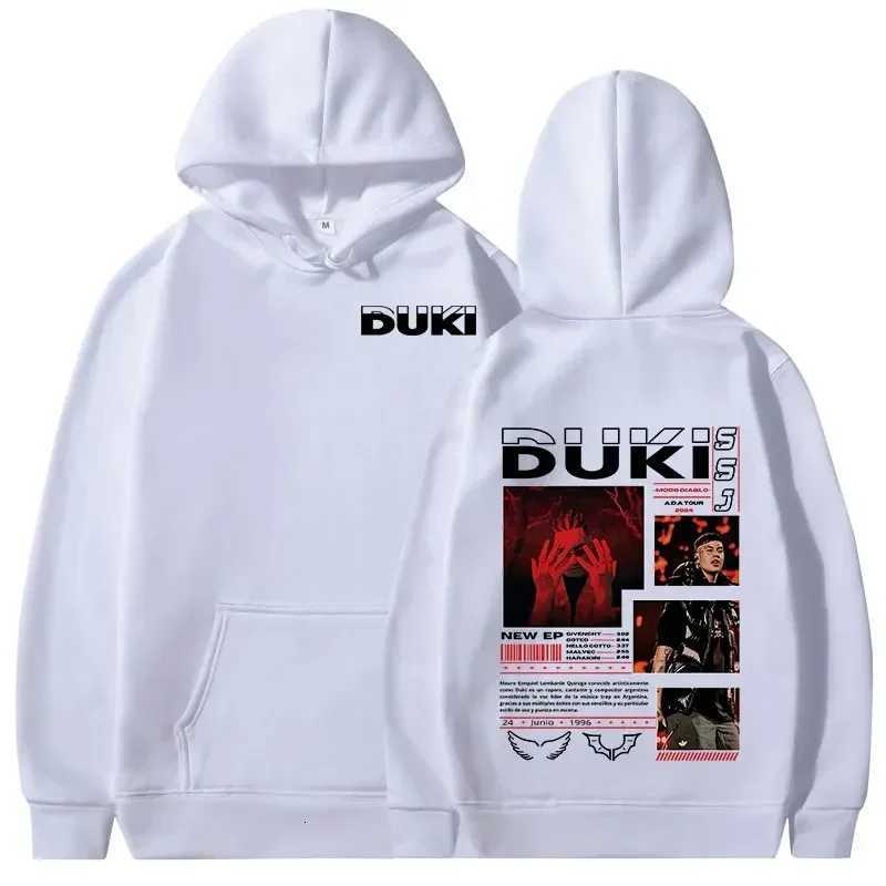 Duki Hiphop Singer Rock Rap Classic Men Plussize Sports Hoodie Street Harajuku Fashion Autumn Winter Longsleeve Sweatshirt W251020