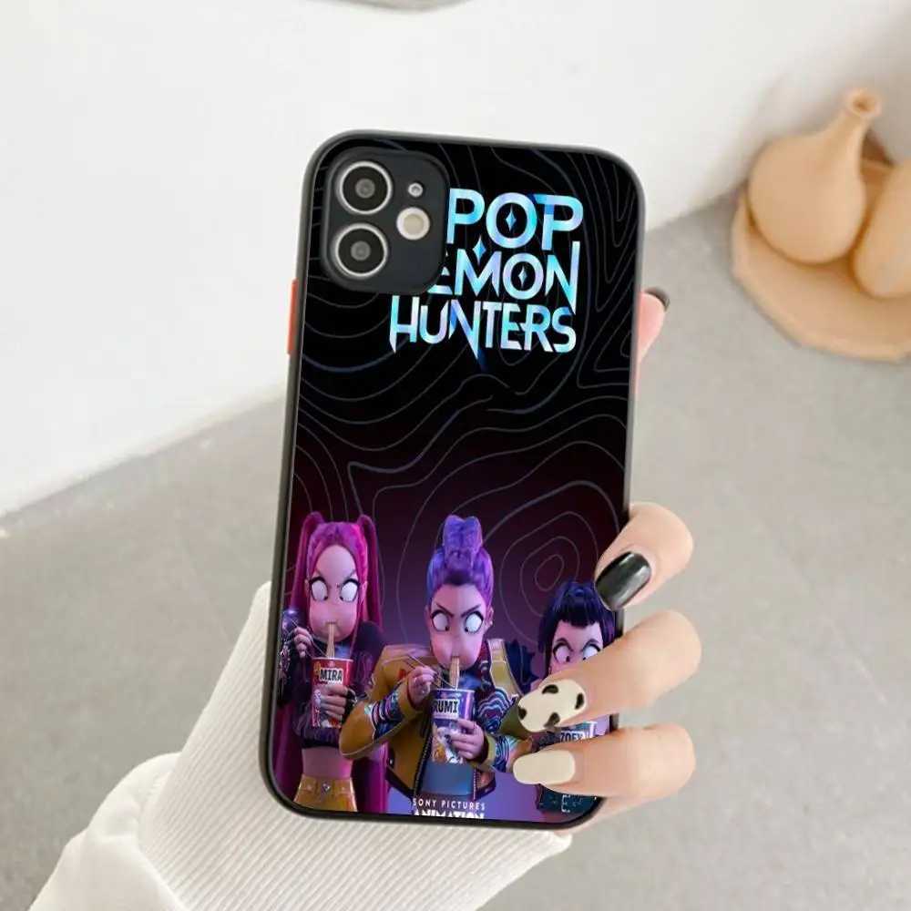 KPop DDemon HHunters Phone Case For iPhone 16 15 14 13 12 11 Pro Max Mini X XS XR SE 7 Plus Shockproof Dustproof Cover Fundas Z20251020