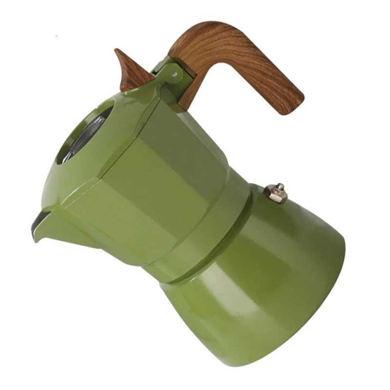 A66KStovetop resso Maker And Coffee Makeric Italian Coffee Maker Moka Pot Old Style Fashion Coffee Maker Mocha Pot Du Y251020