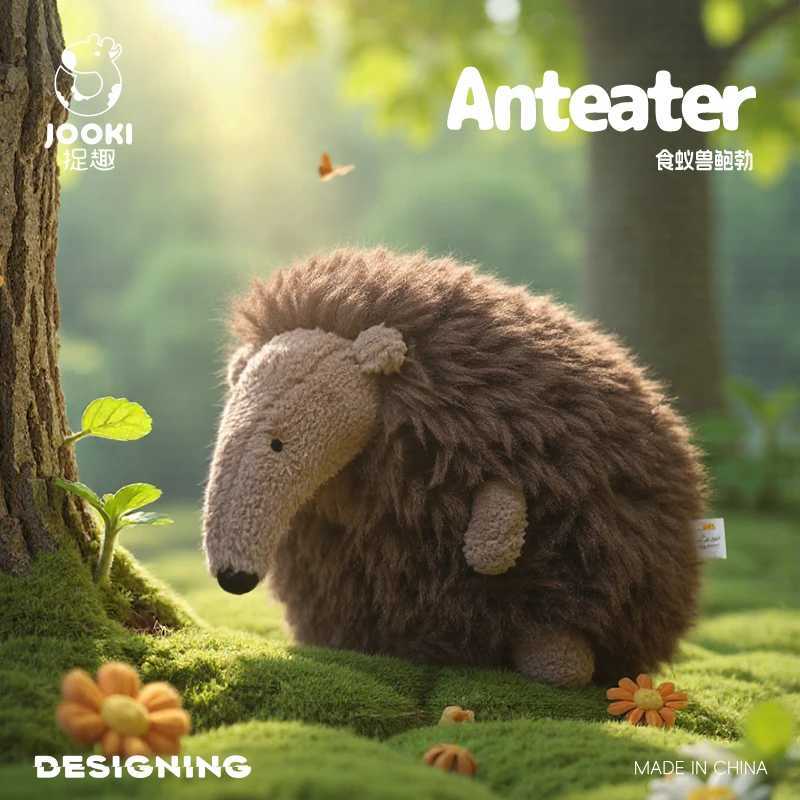 Cute Cartoon Anteater Plush Toy Adorable Bob Ultra Soft Miniature Plushie Funny LongNose Creature Gift for Kids Animal Lovers J251020