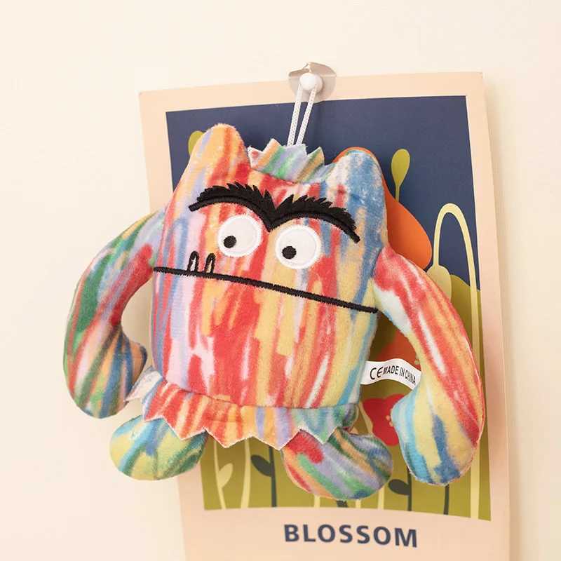 1525cm 7pcs Kawaii Colorful Monster Plush Doll With Expression Monster Plushie Stuffed Toy For Boys And Girls Birthday Gifts J251020