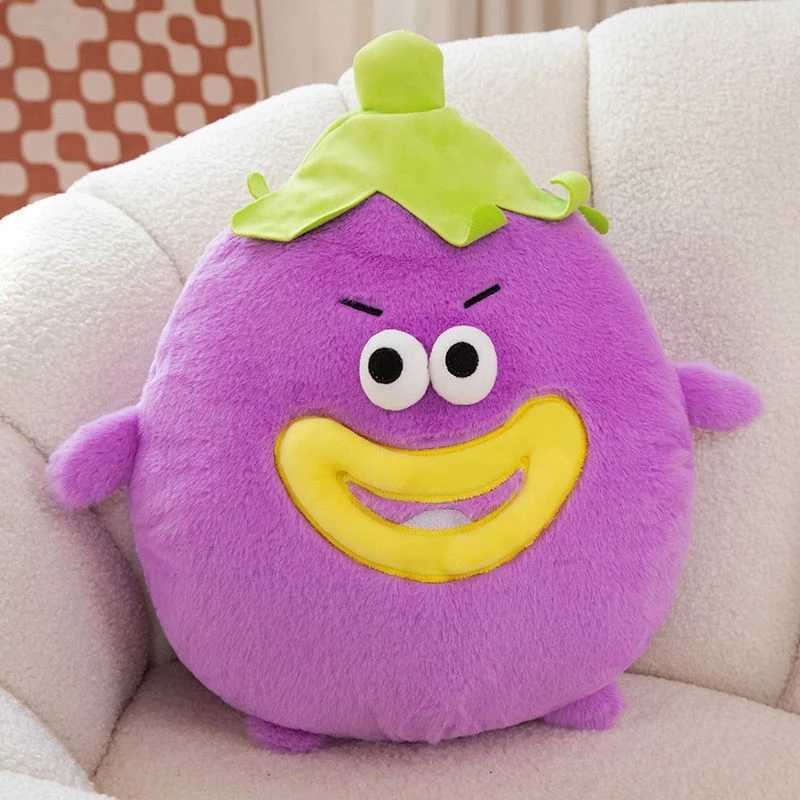 4049CM Fruit Monster Plush Toy Ugly Big Sausage Mouth Funny Little Monster Doll For Childrens Birthday Christmas Gift J251020