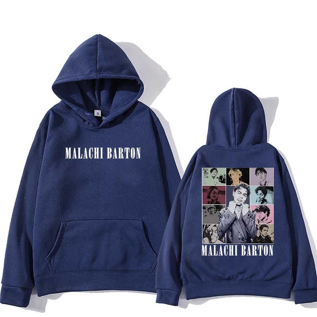 Malachi Barton Graphic Hoodie Men Womens 2025 vintage Autumn Winter Fashion pullovers Long Slve Flce hip hop gothic clothes C251020