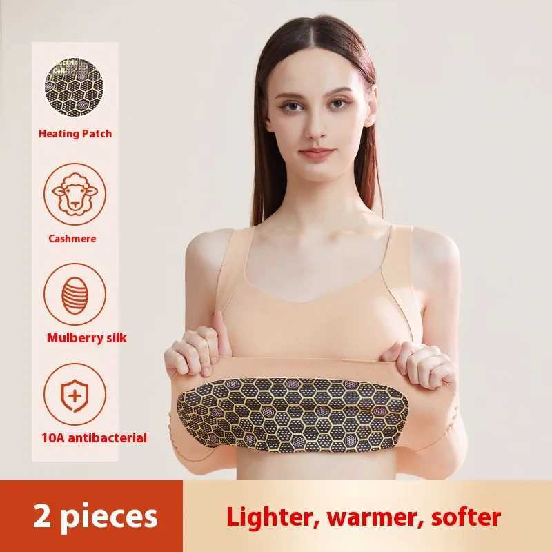 Warm Vest With Chest Cushion Slim Fit Base Boiling And Seamless Patch Worn Externally And Internally Lingerie For WomenT251020