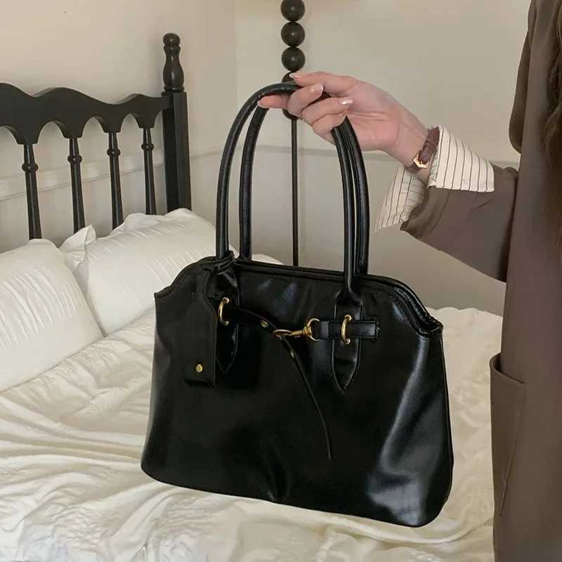 Womens Vintage Design Large Capacity Tote Shoulder Bag PU Leather Ladies Briefcase Daily Commute Handbags PurseT251020