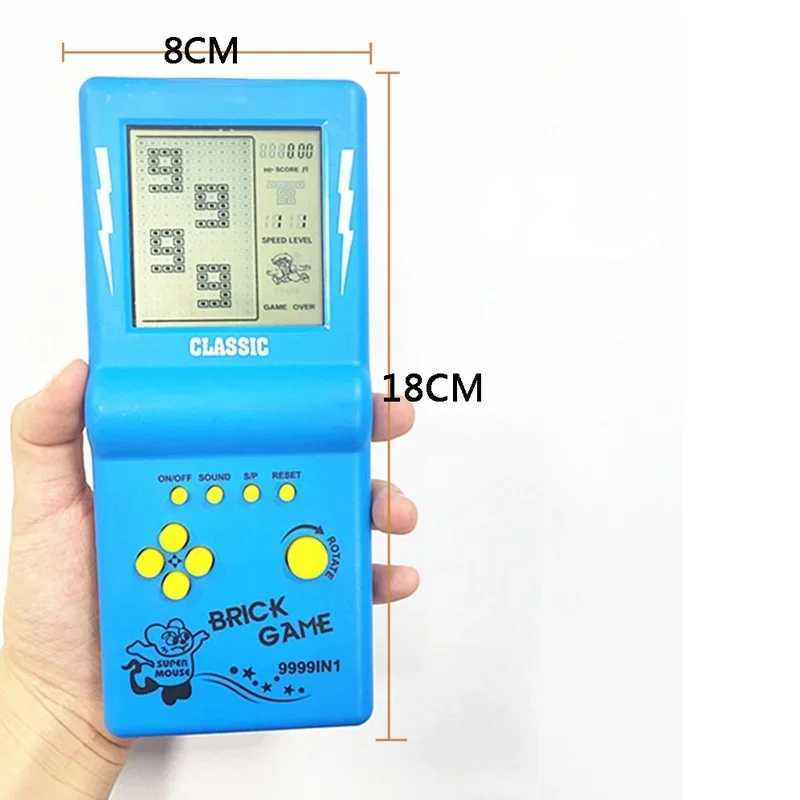 New Portable Classic Game Console BRICK GAME Handheld Players Nostalgic Educational Toys Pocket Elderly Childhood Boy Gift J251120