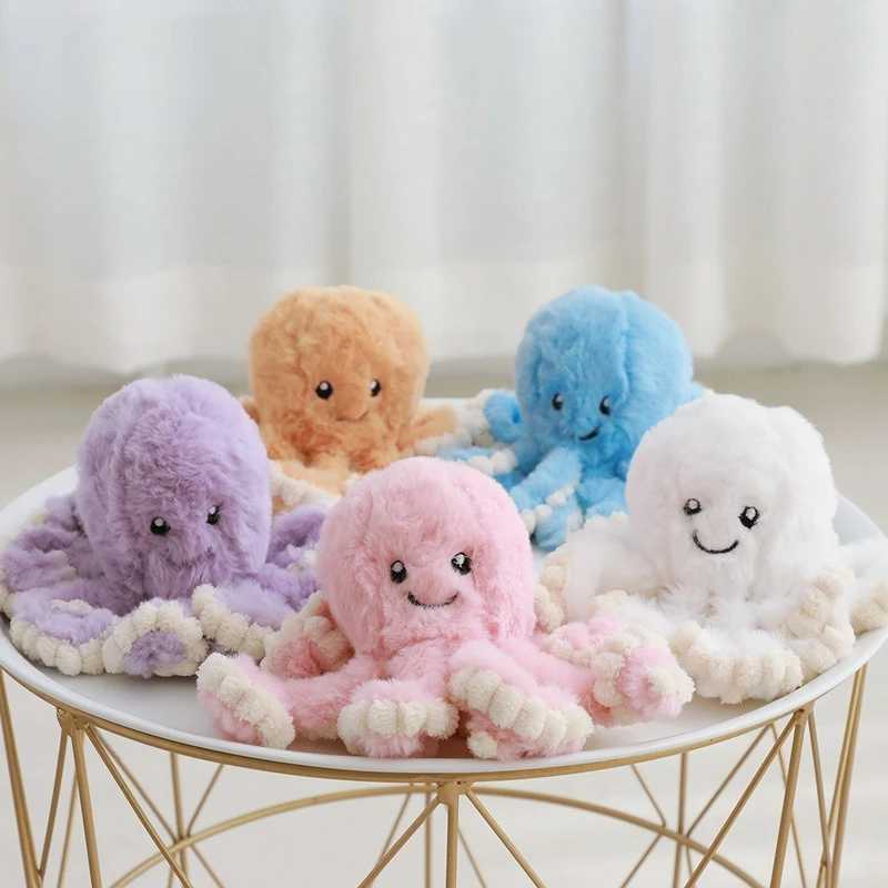 Cute Octopus Plush Doll Octopus Baby Puppet Doll Ocean Plush Toy Childrens Gift Home Decoration Display J251020