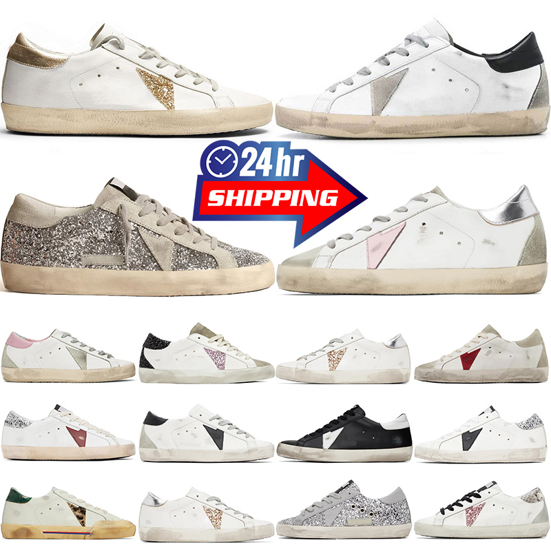 Designer Gooseshoe Casual Chaussures Hommes Femmes Star de la mode Triple Noir Blanc Jaune Rouge Sale Hommes Femmes Baskets Chaussures de course