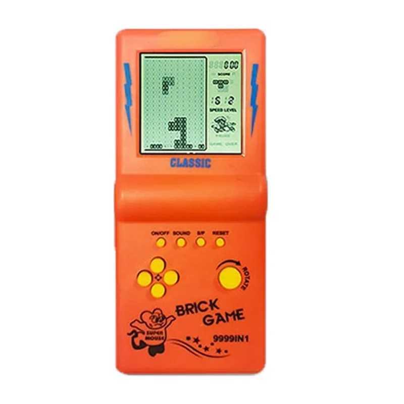 New Portable Classic Game Console BRICK GAME Handheld Players Nostalgic Educational Toys Pocket Elderly Childhood Boy Gift J251120