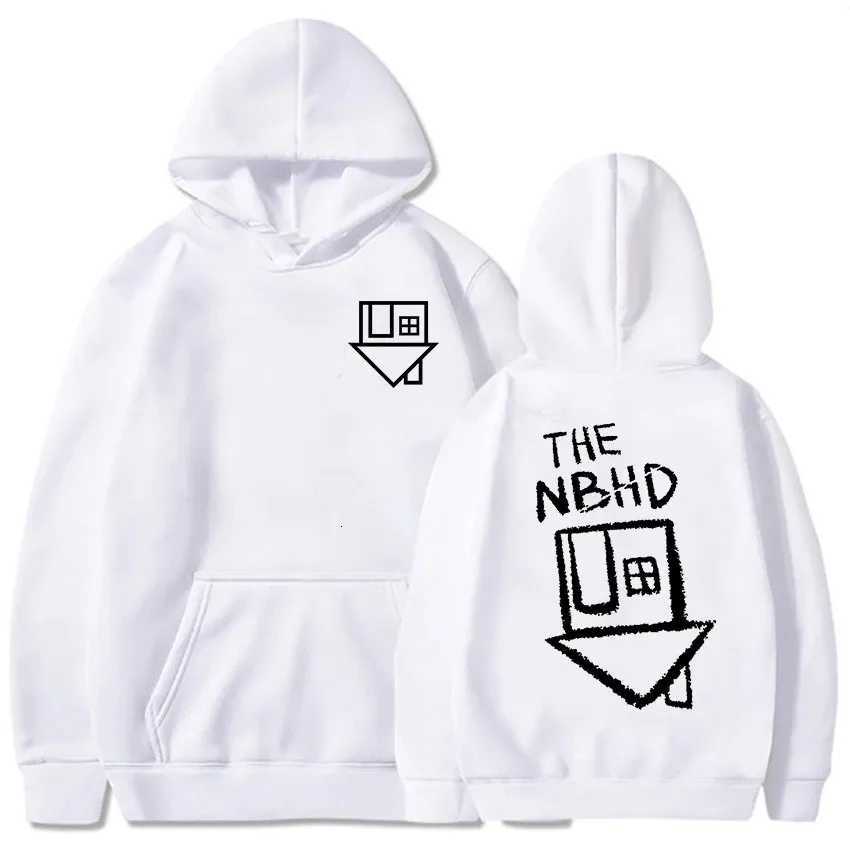 2025women and Men Clothes The Neighbourhood Band Printing Sweatshirts Unisex Streetwear Winter Soft Comfortable Hooded Pullovers W251020