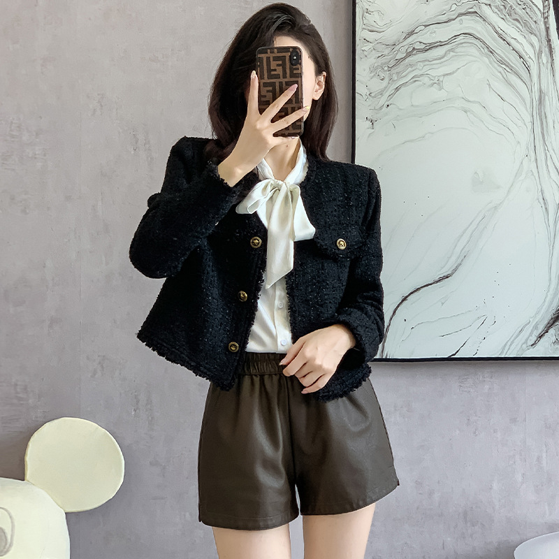 Women's Jackets 2025 French Luxury Small Fragrance Tweed Jacket Women Fashion Casual Short Coat Korean Elegant Outerwear High Quality X21