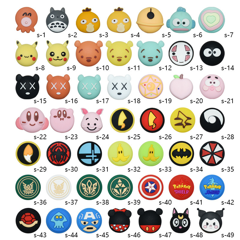 Switch joystick cap NS/Lite joystick button cap Joycon game controller silicone cap protective cap