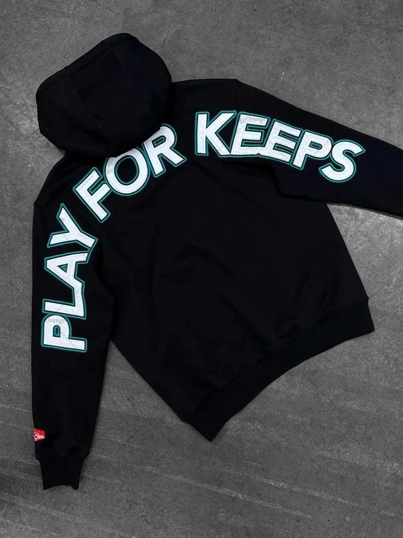 American Hiphop Harajuku Retro High Street Oversized Sweatshirt Men Y2K Casual Fashion Letter Print Vintage Loose Hoodie Women W251020