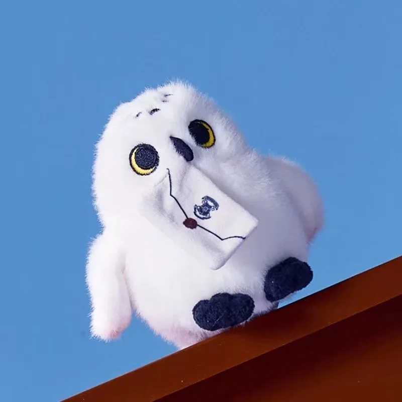 Cartoon Hedwig Owl Plush Toys Soft Stuffed Animals Plushie Toys Shoulder Decor Fun Toy Boys Girls Birthday Gifts J251020