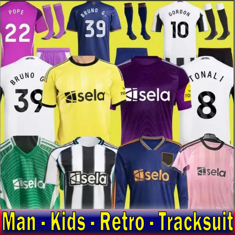 25 26 Woltemade WISSA newcastl e soccer jerseys Elanga CARABAO CUP FINAL burn 2025 2026 BARNES BRUNO G. Gordon MURPHY TONALI Football Shirt Home
