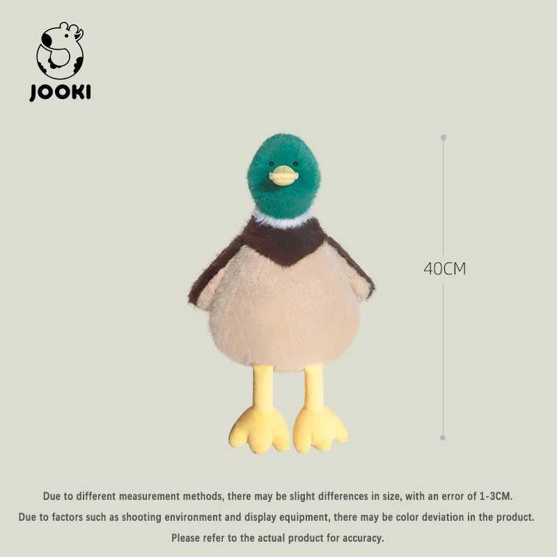 Cute Mallard Duck Stuffed Animal Plush Toy Squishy Soft Stuffed Green Duck Plushie Pillow Doll Toys Gift for Kids J251020