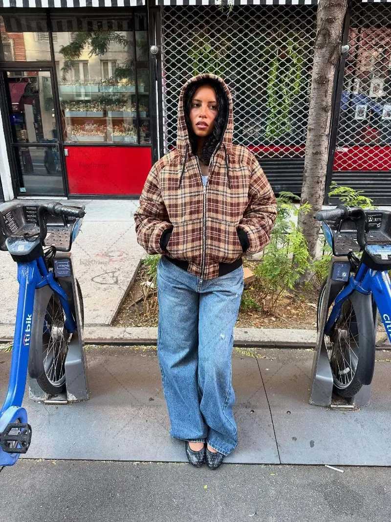 2025 Streetwear Punk Hiphop Oversized Zipper Hoodie Men Casual Rock Y2K Trendy Harajuku Doublesided Loose Sweatshirt Women W251020