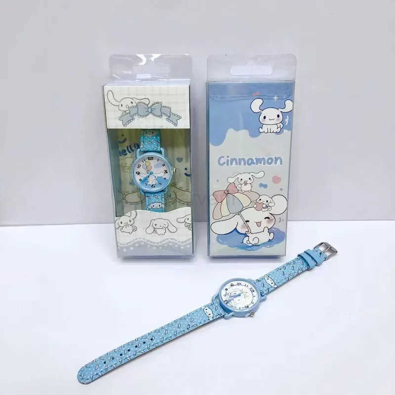 Sanrio Sanrio Anime Watch Kawaii Cinnamoroll My Melody Cartoon Watch Student Quartz Watch Gift Boutique Gift Box Cute Girly Heart L251020