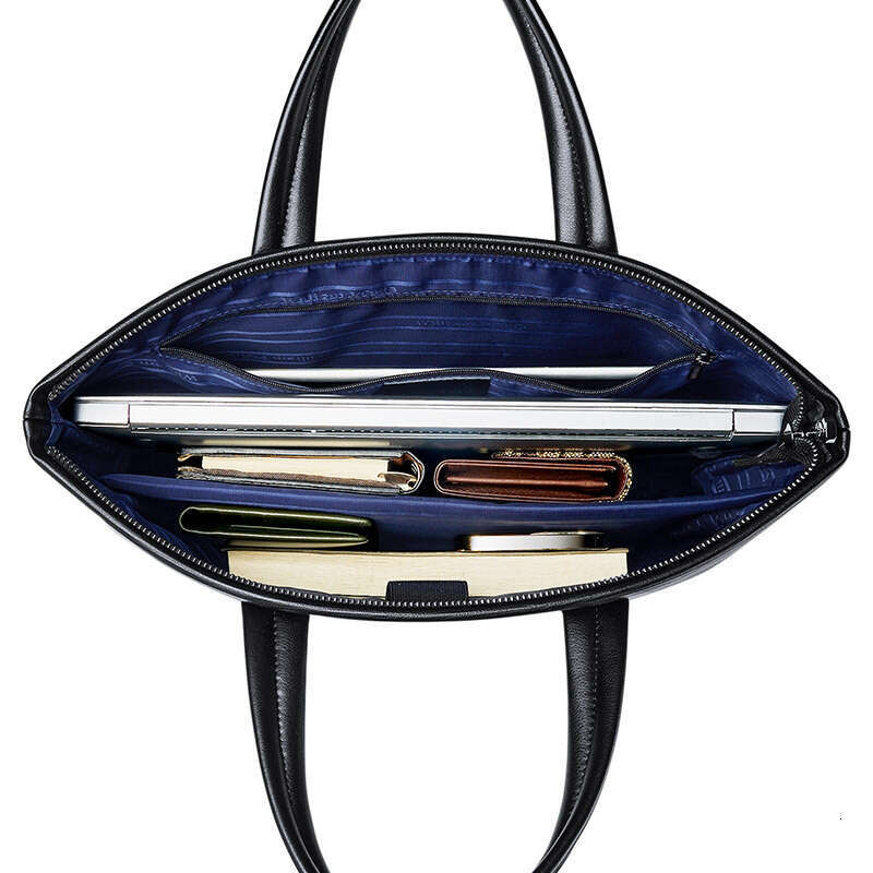 Luxury bag Handheld Briefcase for Men Portable Business Commuter Bag Large Capacity Laptop