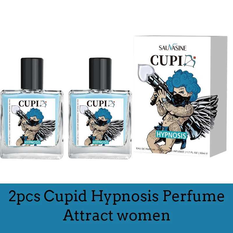 50ML Cupid Hypnosis Pheromone Perfume Long Lasting Enhances Intimacy High Quality Hombre Perfume Perfect Date Attract Women L251021