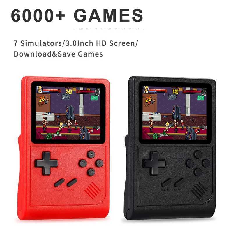 GB300 Portable Handheld Game Player 30 inch Screen TV Video Game Console AV Output Retro Game Console Builtin 8G 6000 Games J251120