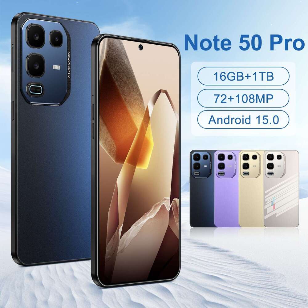 New Arrival Note Pro GB Center Punch Large Screen Inch Android Phone