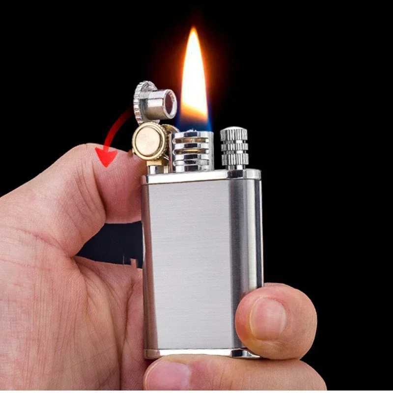 New Leader Kerosene Lighter with Ten Thousand Matches Dual Use Personalized and Creative Match Windproof Small ToolW251020
