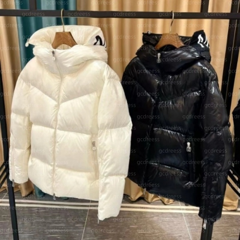 Women's winter puffer jacket designer luxury clothing coat women's fashion badge letter parka winter warm multiple colors women's white duck down clothes