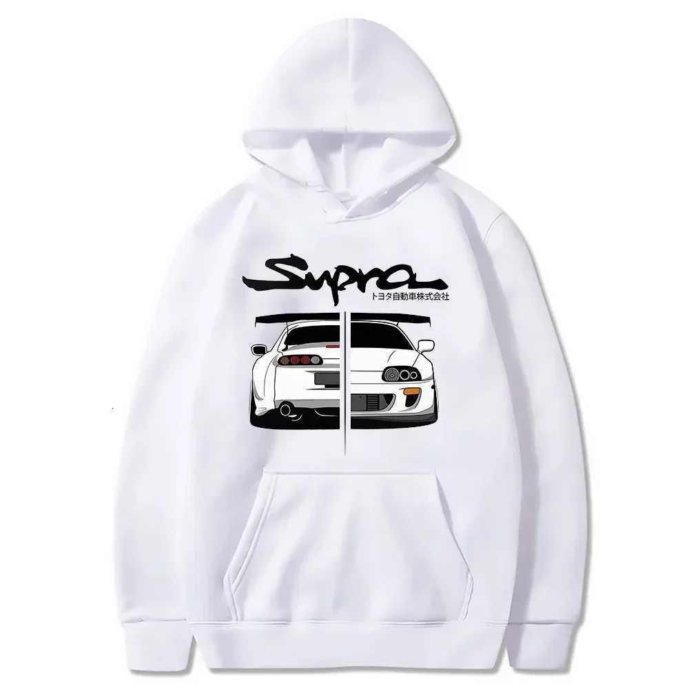 Manga Print Loose Casual Sweatshirt New Long Sleeve Japanese Style Spring Autumn S3XLInitial D Supra Hoodies for Men and Women W251020