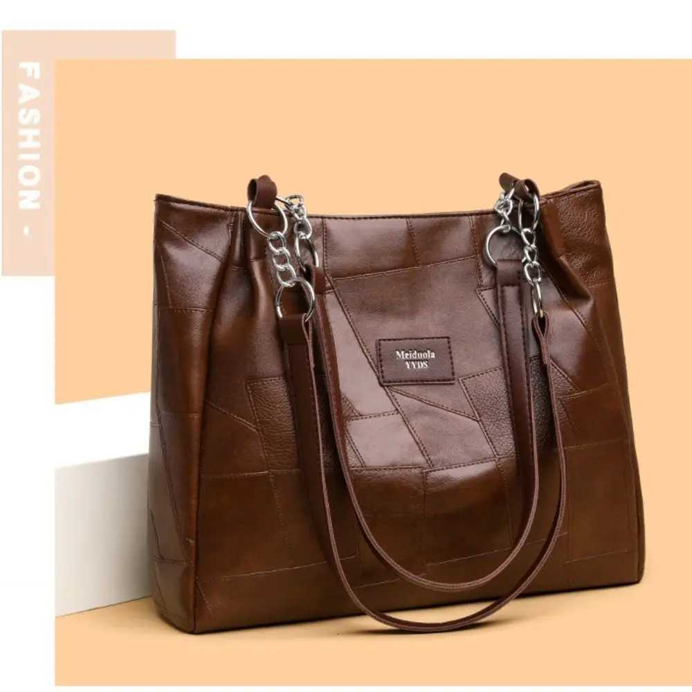 Fashion Large Capacity Shoulder Bag Solid Color Zipper Crossbody Bag Versatile Male Handbag Female Messenger BagT251020