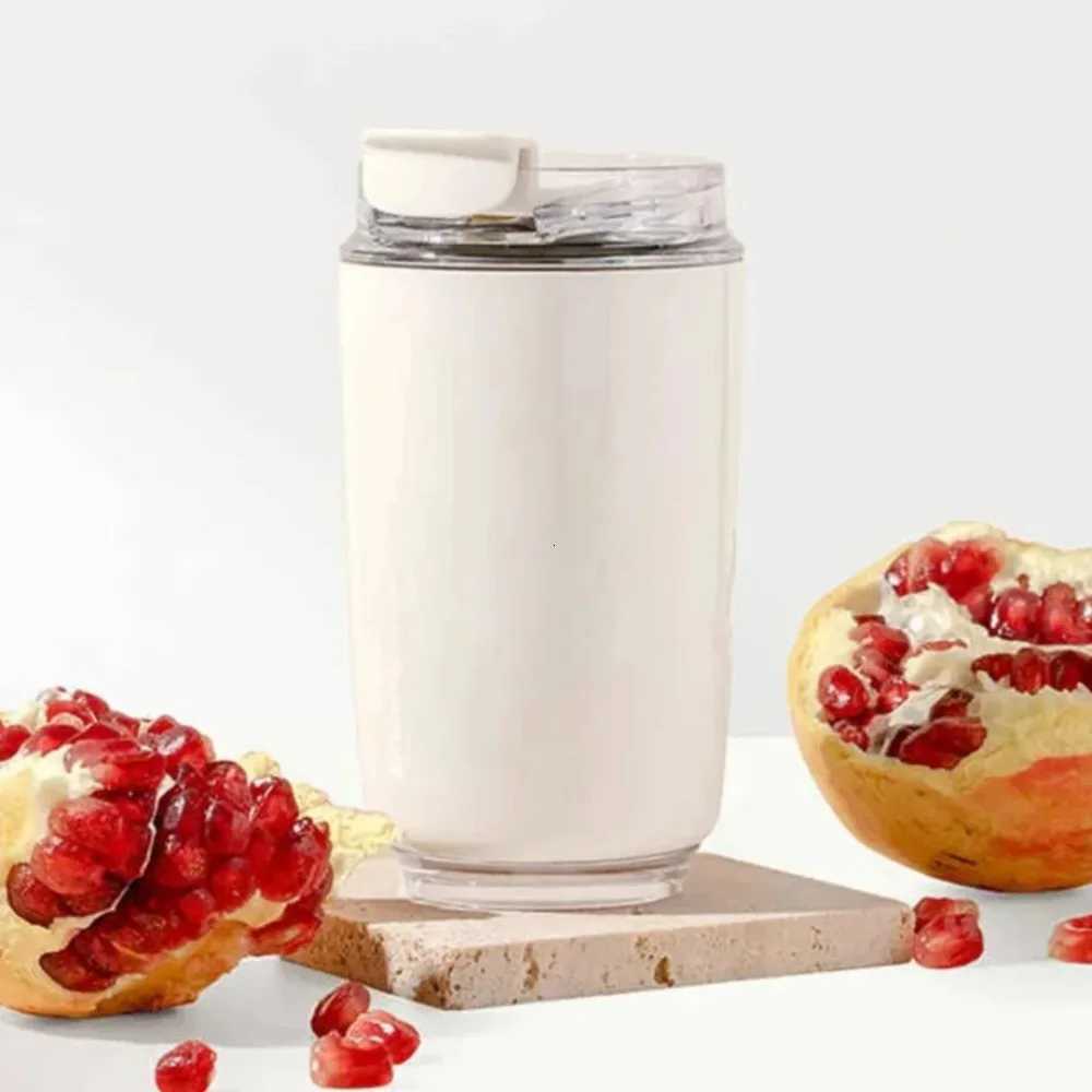 240ML coffee cup portable travel cup stainless steel insated bottle leak proof water bottle hot and cold insated cup Y251020