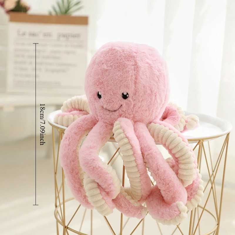Cute Octopus Plush Doll Octopus Baby Puppet Doll Ocean Plush Toy Childrens Gift Home Decoration Display J251020