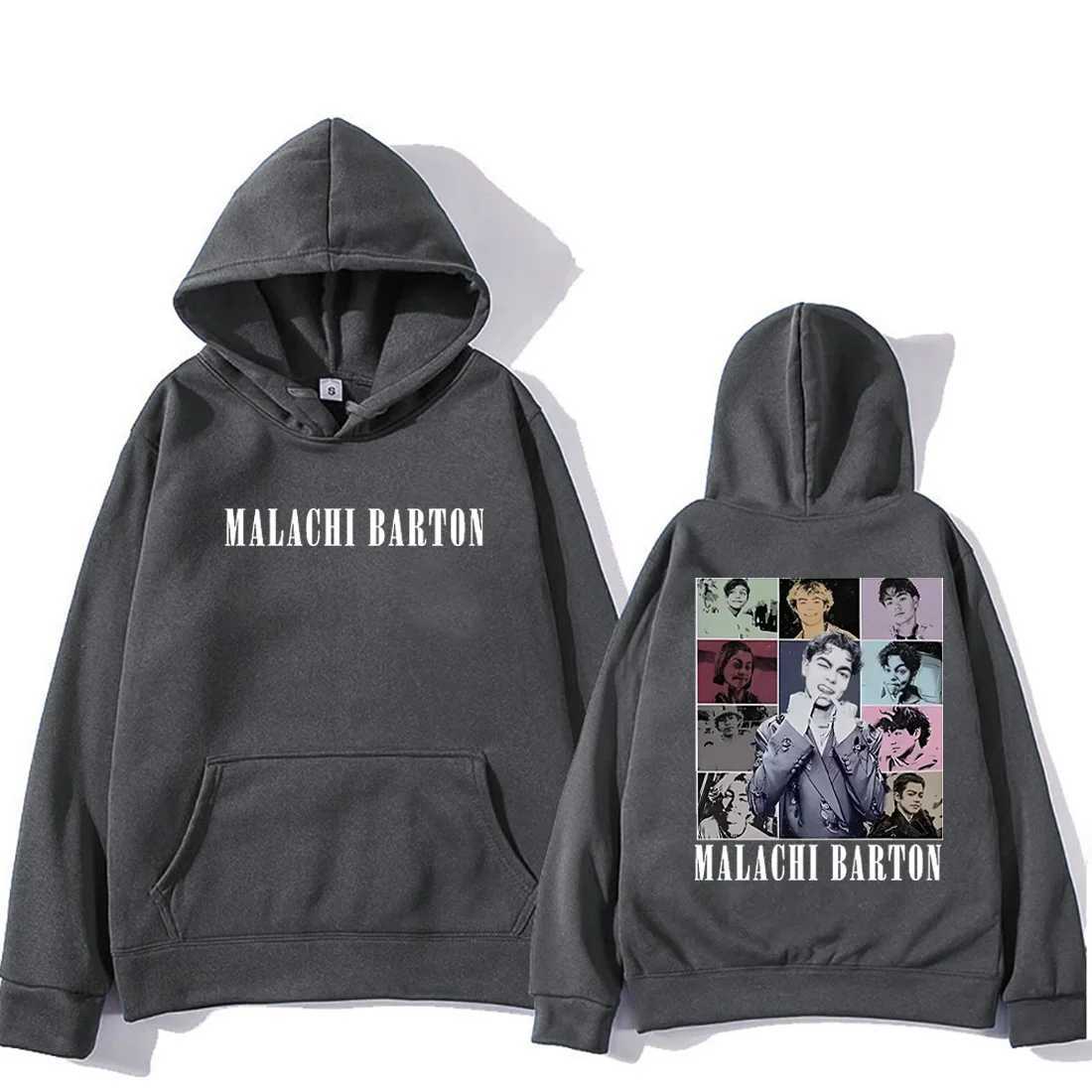 Malachi Barton Graphic Hoodie Men Womens 2025 vintage Autumn Winter Fashion pullovers Long Slve Flce hip hop gothic clothes C251020