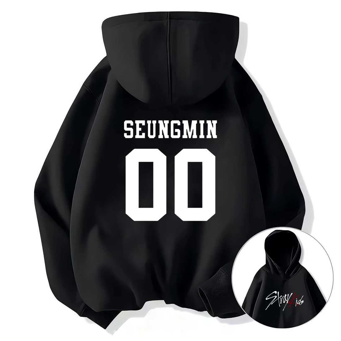 Hot Vintage Graphics print Stray Kids Hoodie Women Men Casual hip hop streetwear Long sleeve Fleece pullover Unisex sweatshirts W251020
