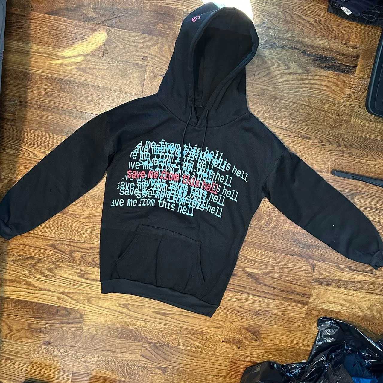 Harajuku Y2k Casual Black and red Hoodies Men Grunge Streetwear Sweatshirt Tops Goth Oversized Hoodie Gothic Goth Men Clothing W251020