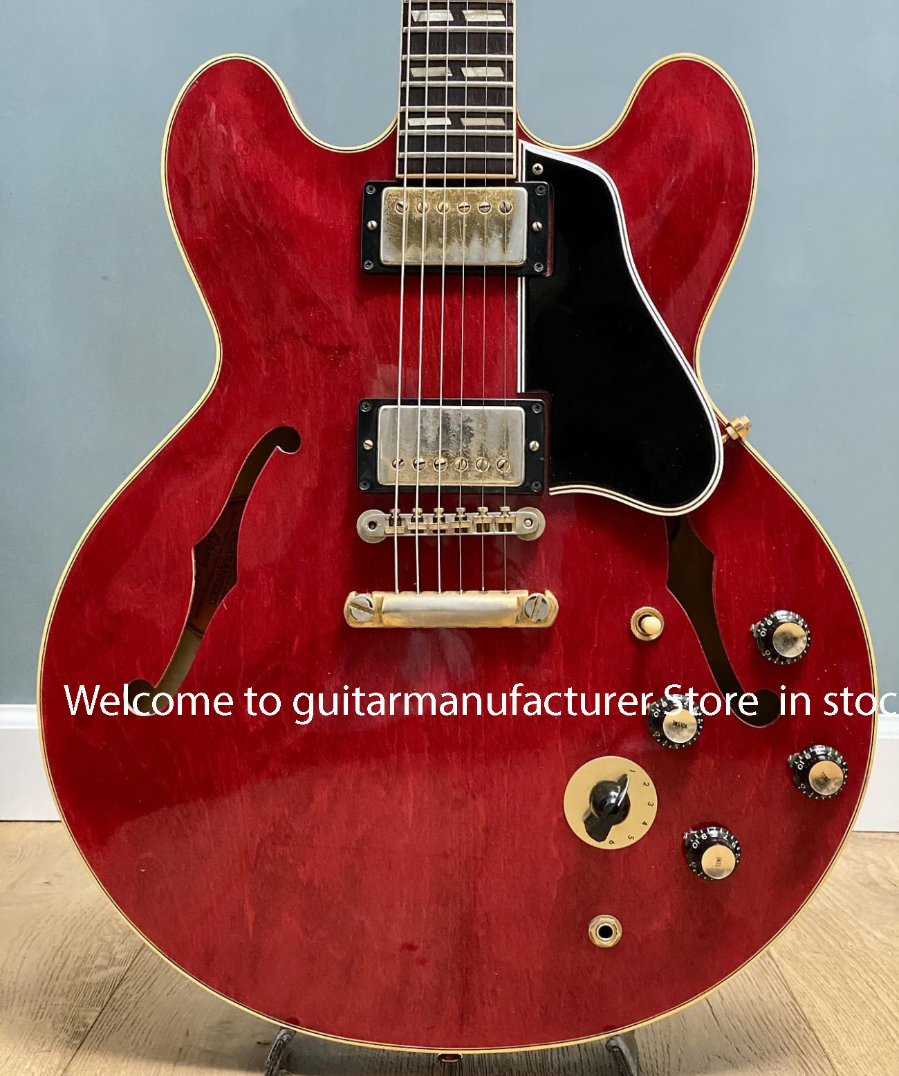 hot Factory Direct 345 1961 Cherry Custom Shop electric guitar