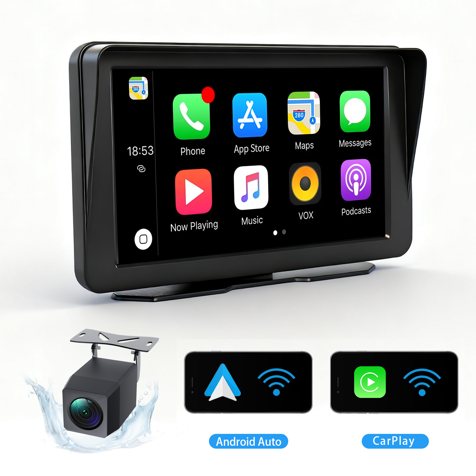 HD Portable GPS Navigation for Vehicles - Easy-to-Carry Route Planner H101VR