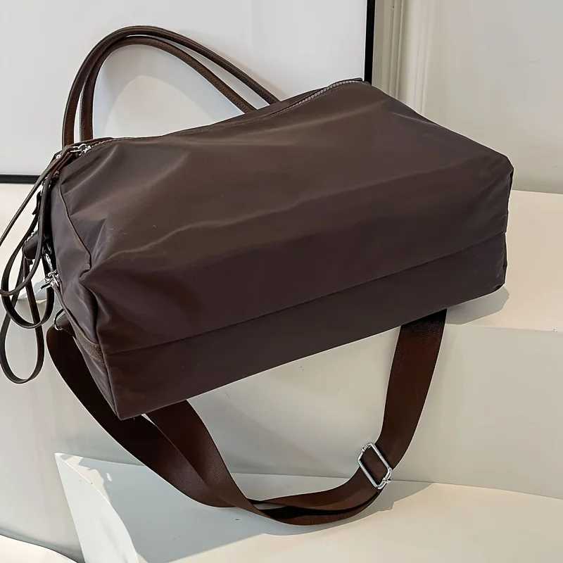 Vintage Nylon Women Shoulder Bag Large Capacity Waterproof Shoulder Bag Daily Commuting HandbagT251020