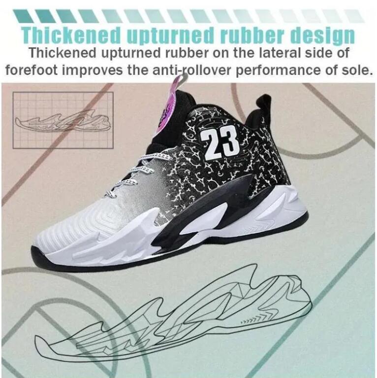 Designer basketball sneaker breathable anti slip outdoor men's fash ionable casual neutral sports shoes walking Z 2.20-3