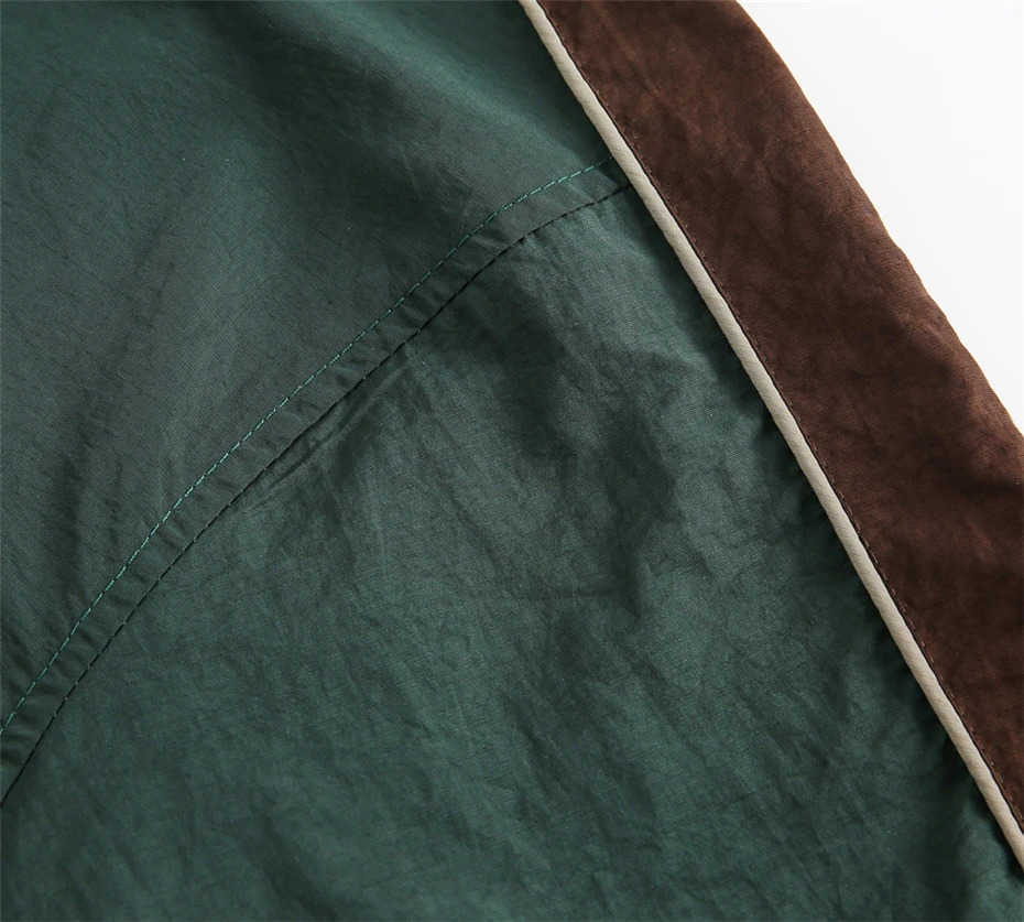 Vintage Patchwork Jackets Windbreaker Men Harajuku Casual Outdoor Jacket Mens Clothing Streetwear Hip Hop Spring New Jackets T251029 - view 6