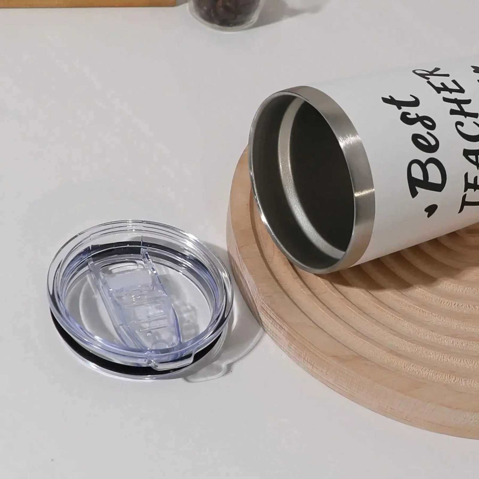 1pc 20oz Stainless Steel Car g with Handle Straw Double Wall Thermal d Travel Cup Vacuum Insated Coffee Cup Y251020