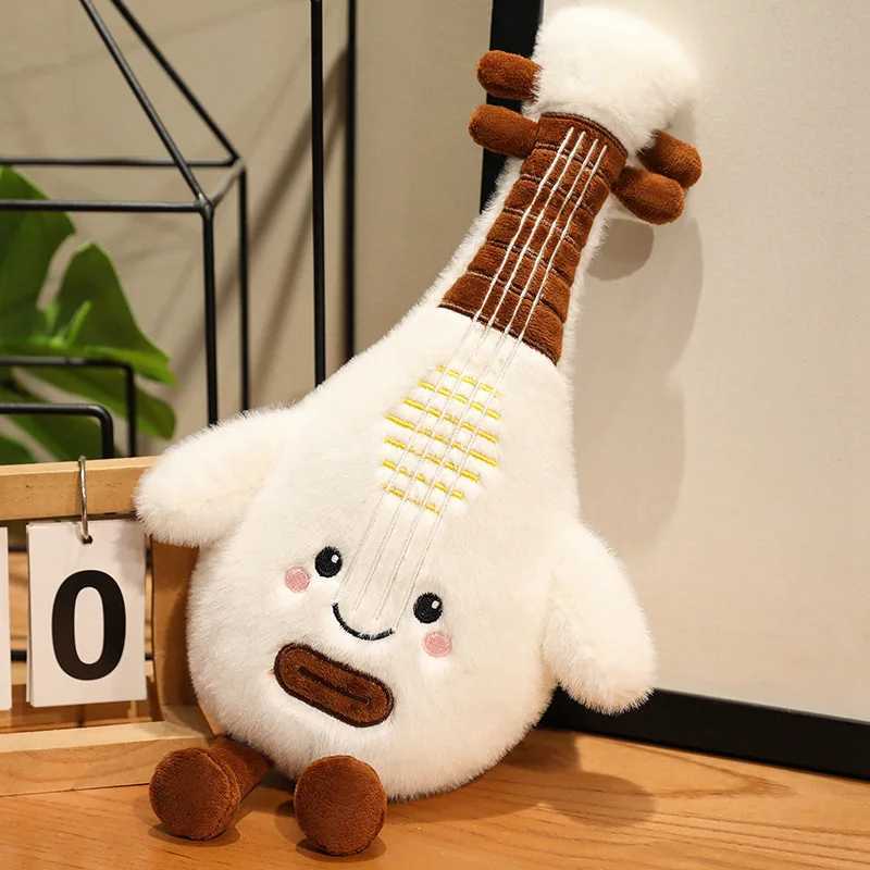 Adorable Musical Plush Toys Soft Violin Guitar Piano Round Drum Stuffed Dolls Instrument Gifts for Kids Music Lover Home Decor J251020