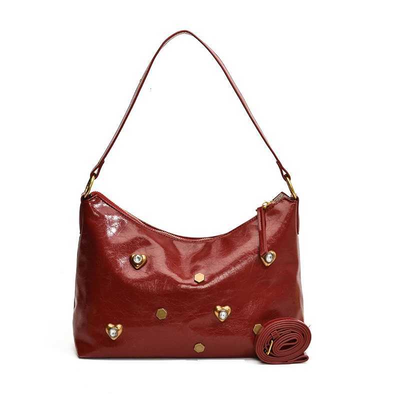 Fashion PU Womens Shoulder Bags 2025 Spring New High Capacity Light Luxury Versatile Single Versatile Crossbody BagsT251020