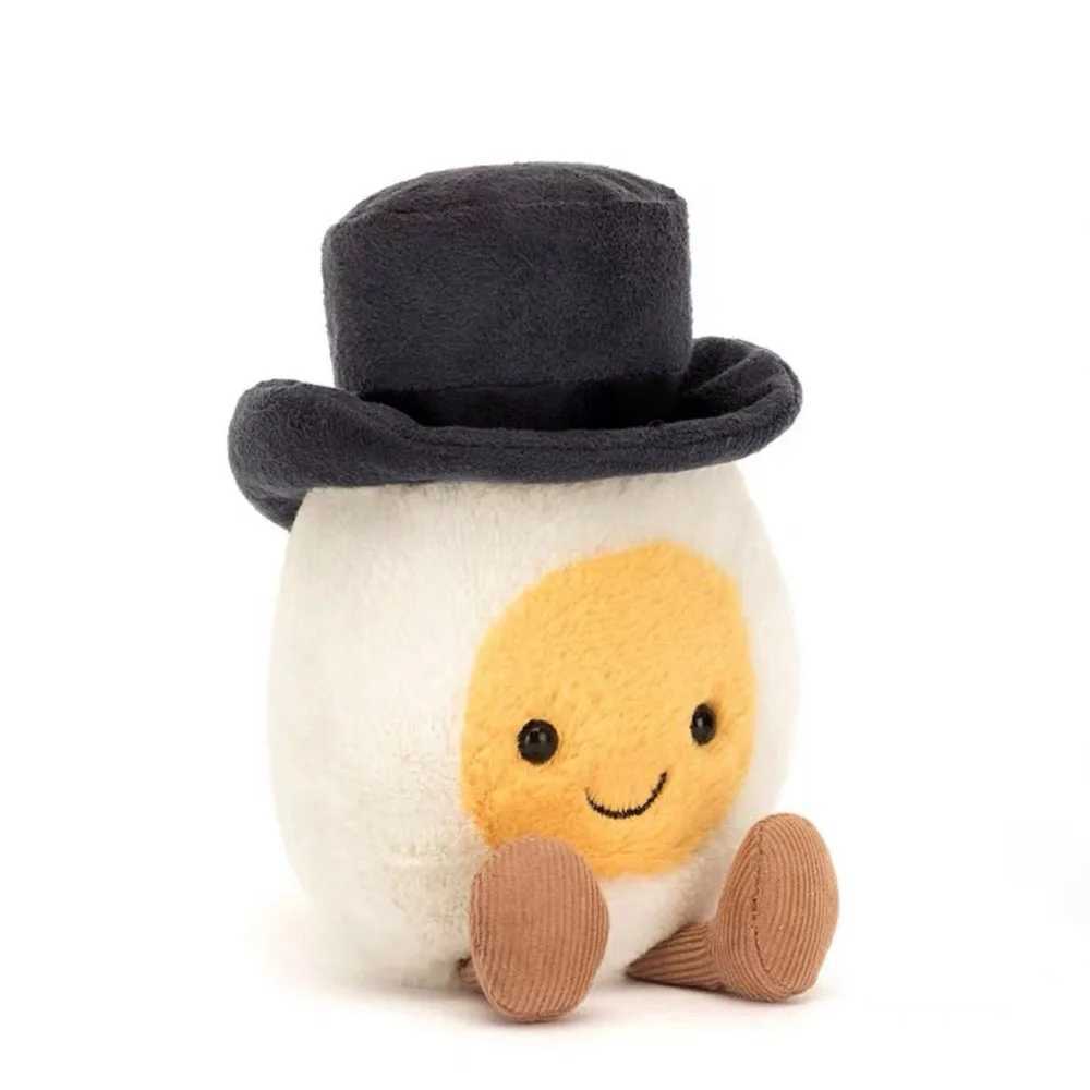 Soft Boiled Eggs Fashion Creative Wedding Pendant And Lovely Smile Happy Doll Wedding Gifts Home Decoration Holiday Kids Gift J251020