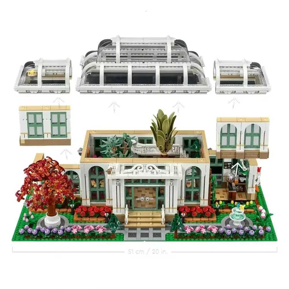 2025 new botanical Garden model street view building blocks 21353 DIY assembly toys for Boys and girls Adult Christmas Gifts Z251018