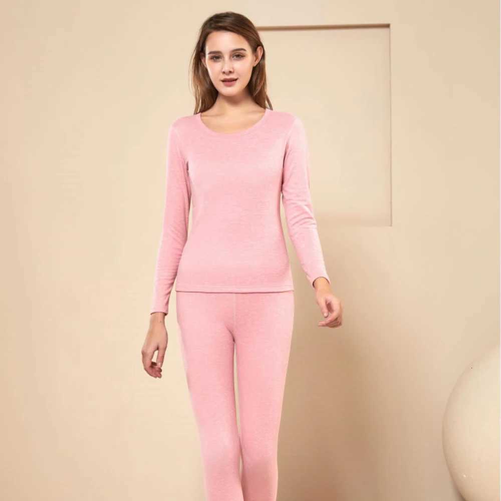 Womens Thermal Underwear Men Lingerie Set Seamless Fleece Thickened Long Johns Woman Winter Clothing Pant Sets Warm UndershirtT251020