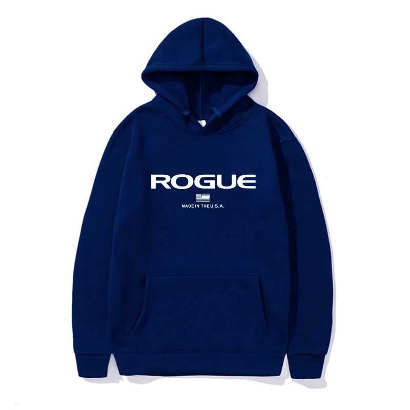 2025 Hoodie New Mens Sports Brand Rogue Fitnes Hooded Sweater Sports Cotton Fleece Men Pullovers Hip Hop hombre ropa Sweatshirt W251020