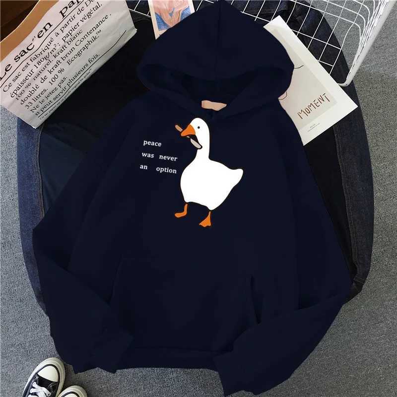 Peace Was Never An Option Print Women Hoodies Fashion Hoody Creativity Hoody Street Pocket Men Hoodie Unisex Clothing W251020