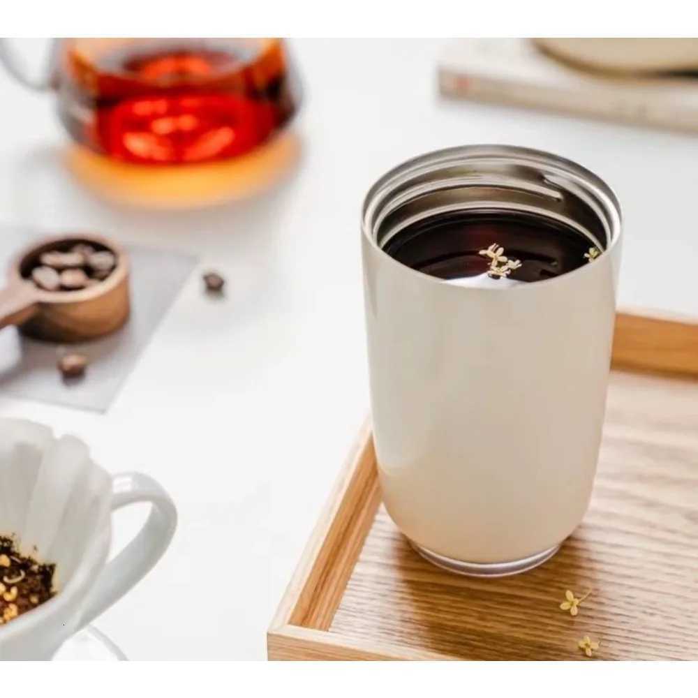240ML coffee cup portable travel cup stainless steel insated bottle leak proof water bottle hot and cold insated cup Y251020